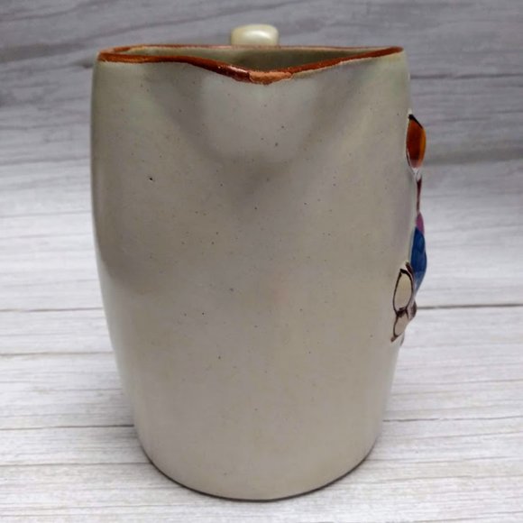 QUART-SIZE "DRINKING MAN" CERAMIC PITCHER / JUG - Picture 4 of 6